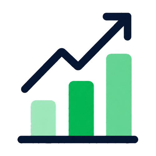 Marketing source performance chart showing which channel — Facebook, Google, Instagram — brings paying clients